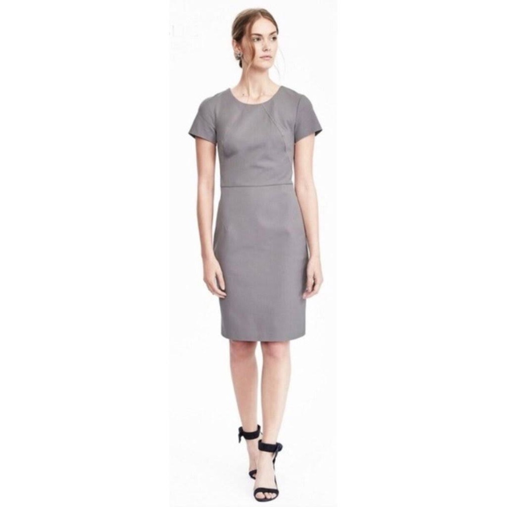 NWT Banana Republic Gray Office Shift Dress
